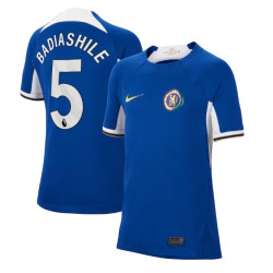 2023-24 Chelsea Badiashile 5 Home Blue Authentic Jersey