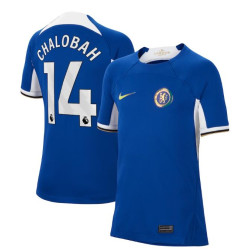2023-24 Chelsea Chalobah 14 Home Blue Replica Jersey
