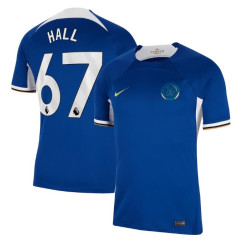 Youth 2023-24 Chelsea Hall 67 Home Blue Authentic Jersey