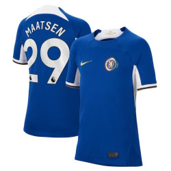 Youth 2023-24 Chelsea Maatsen 29 Home Blue Authentic Jersey